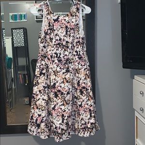 A floral dress.
